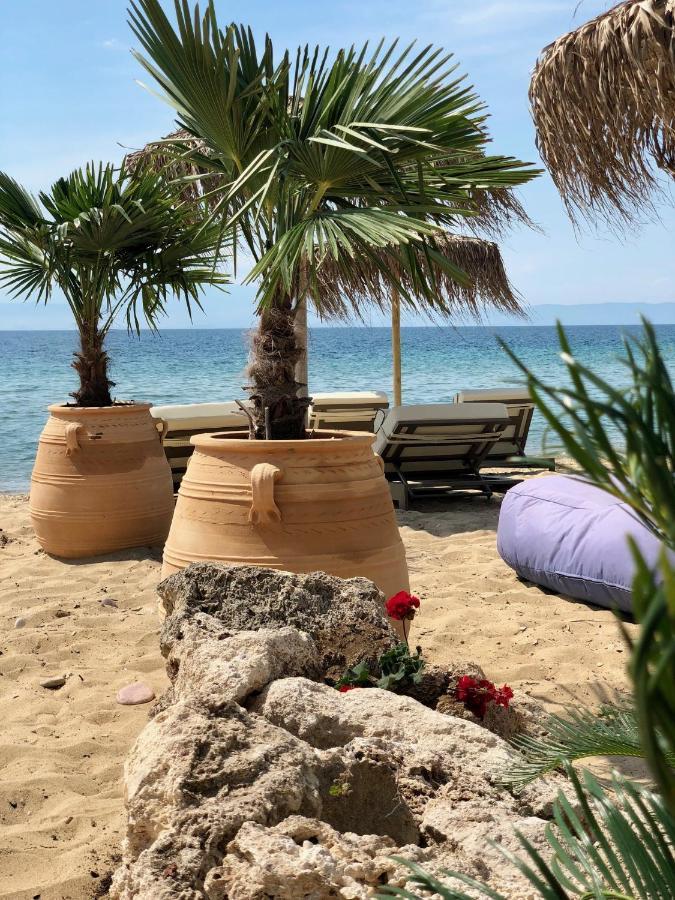 Byblos Mare-The Exclusive Beach Front Villa Skala Sotiros Exterior photo