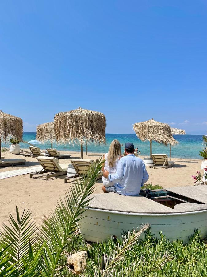 Byblos Mare-The Exclusive Beach Front Villa Skala Sotiros Exterior photo