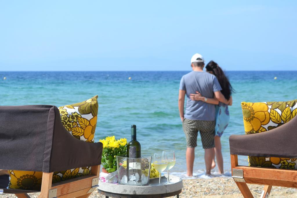 Byblos Mare-The Exclusive Beach Front Villa Skala Sotiros Exterior photo